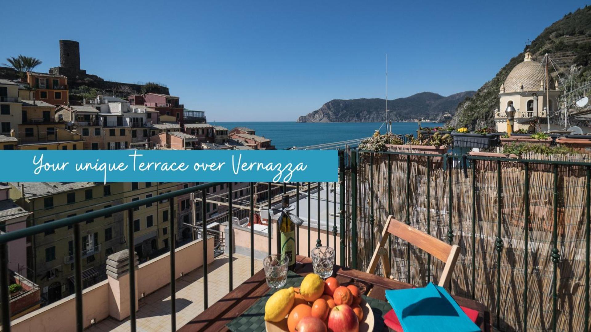 La Torretta Dei Merli With Views Vernazza Exterior photo